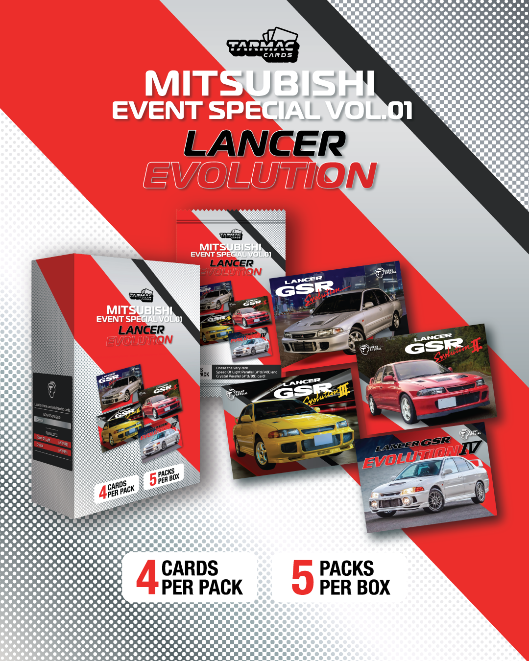 Tarmac Cards Mitsubishi Event Special Vol.01