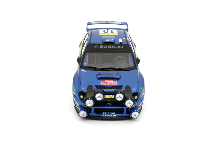 OTTO Mobile OT784 1:18 Scale SUBARU IMPREZA WRC BLUE RALLYE MONTE CARLO 2002