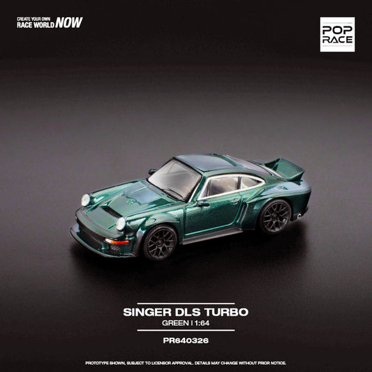 Pop Race 1:64 Singer DLS Turbo Green
