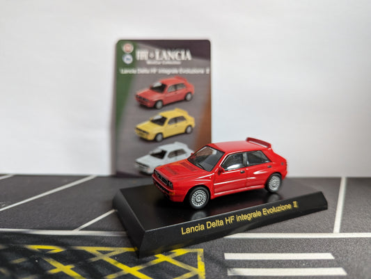 Kyosho 1:64 Scale FIAT LANCIA Minicar Collection Lancia Delta HF Integrale Evoluzione II