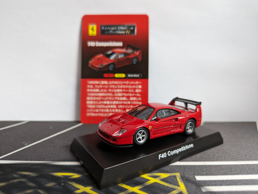 Kyosho 1:64 Scale Ferrari Mini Car Collection 4 Neo F40 Competizione
