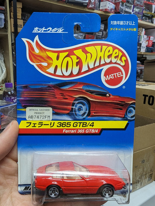 Hot Wheels Ferrari 365 GTB4 2000 Japan Card Ver.