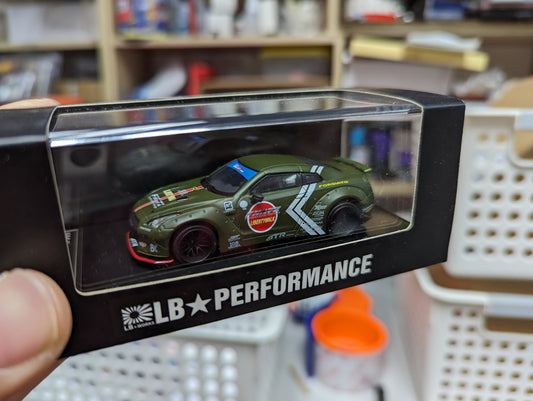 1:64 Scale LB Works Nissan GT-R Zero Fighter