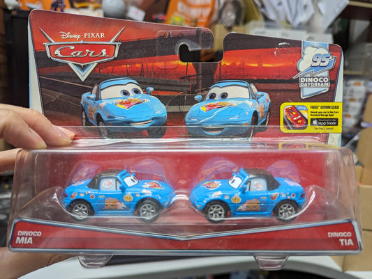 Mattel Disney Cars MIA TIA Set