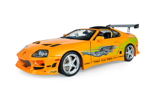 [shipping included] Solido 1:18 Toyota Supra MK4 (A80) Fast and Furious 1 Brian Open Roof 2001