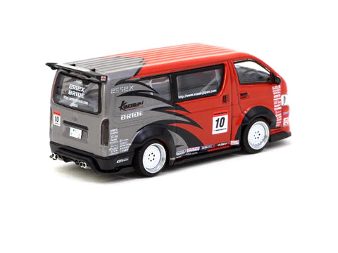 Tarmac Works Owners Club Car Toyota Hilace Widebody Drift Version :64 Scale