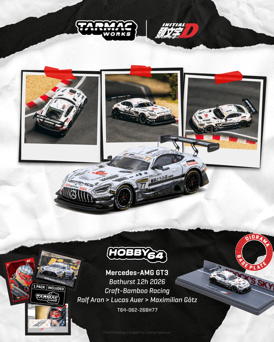 Hobby64 T64-062-26BH77 Mercedes-AMG GT3 Bathurst 12h 2026 Craft-Bamboo Racing
