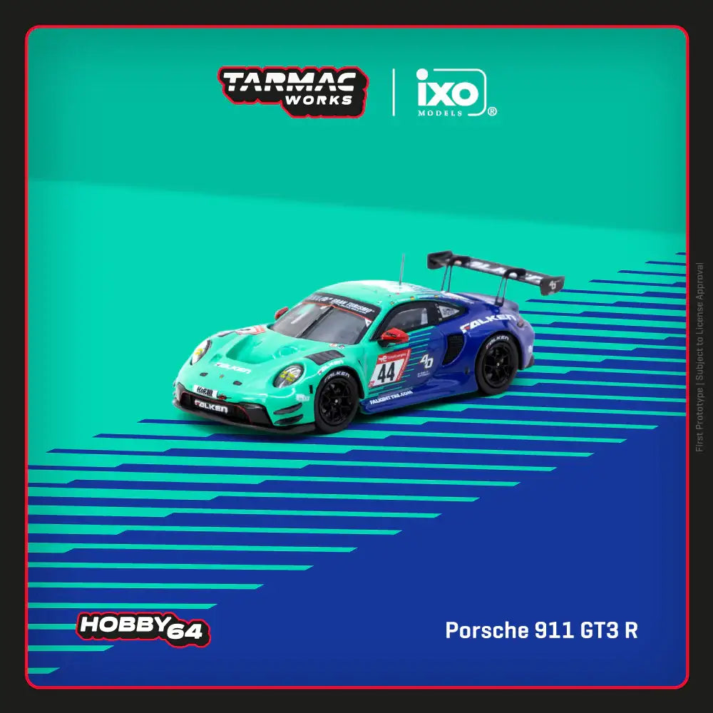 Tarmac Works Porsche 911 GT3 R Nürburgring 24h 2023 J. Eriksson / T. Heinemann / N. Menzel / M. Ragginger