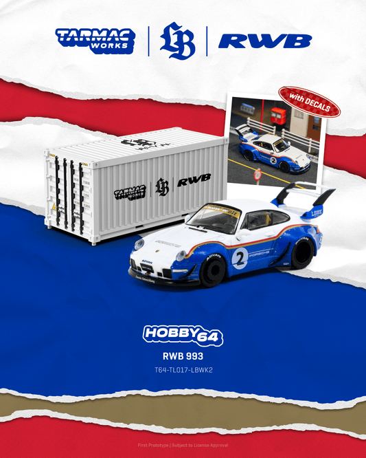 Tarmac Works 1:64 Scale RWB 993 Liberty Walk