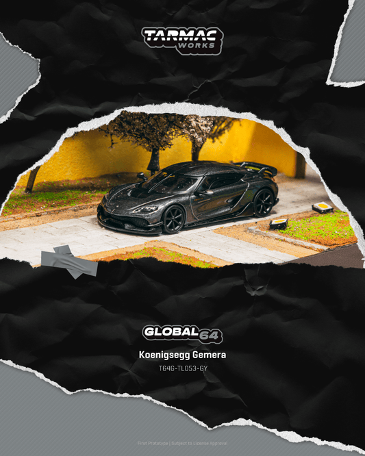 Tarmac Works 1:64 Scale Koenigsegg Gemera Grey