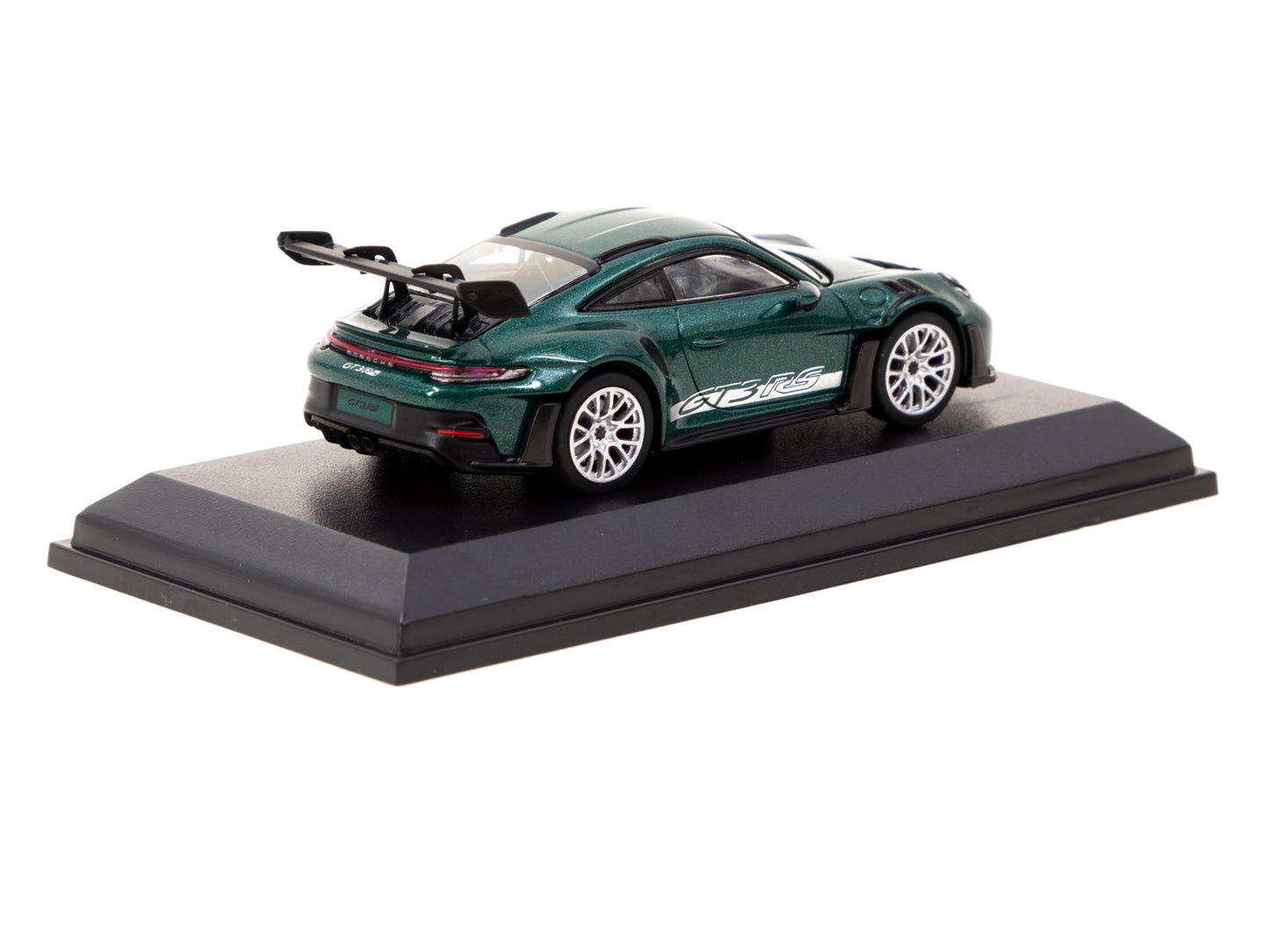 Tarmac Works x Minichamps 1/64 Porsche 911 (992) GT3 RS Porsche Racing Green Metallic