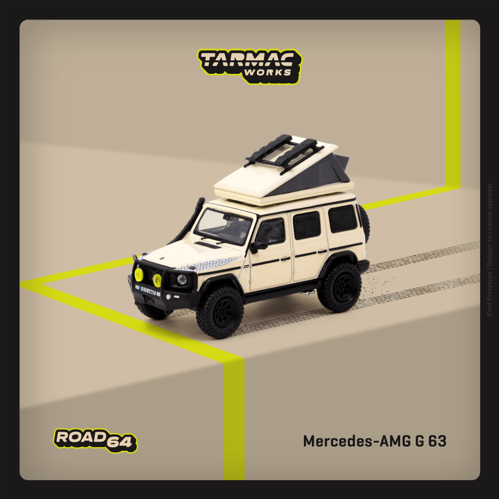 Tarmac Works 1:64 Scale Mercedes-AMG G63 Camping T64R-040-CAMP