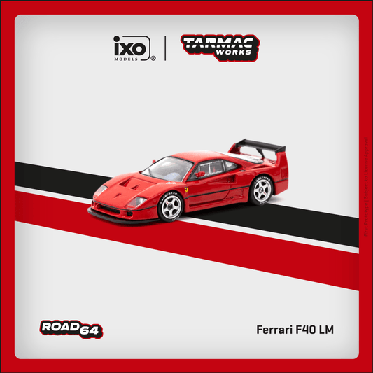Tarmac Works 1:64 Ferrari F40 LM Red