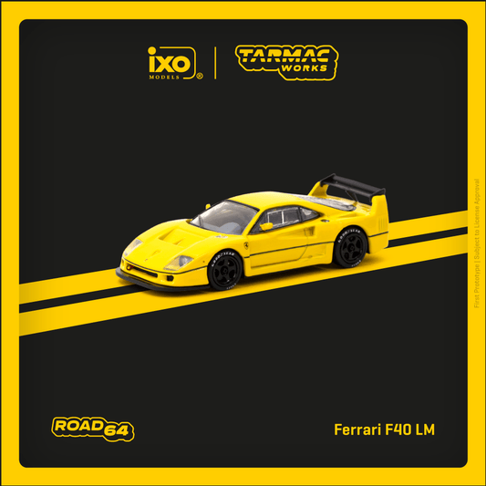 Tarmac Works 1:64 Ferrari F40 LM Yellow