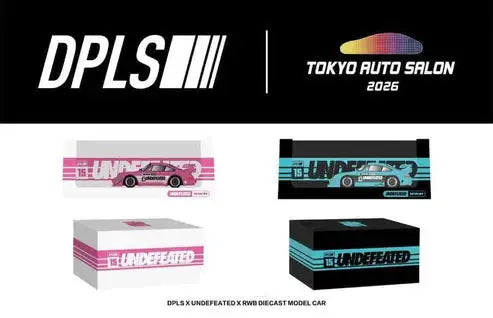 DPLS x TAS x Inno64 Undefeated RWB 1:64 Set - Tokyo Auto Salon