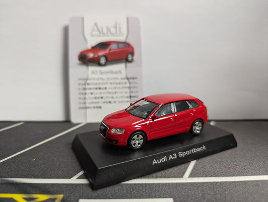 Kyosho 1:64 Scale Audi Mini Car Collection 2 Audi A3 Sportback