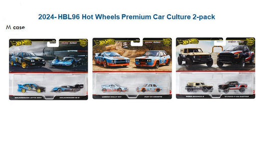 Hot Wheels 2 Pack Set 2024 HBL96 956M case