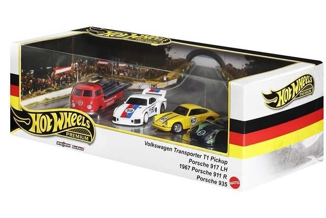 Hot Wheels Car Culture Premium Collector Set German Racers GMH39-986S