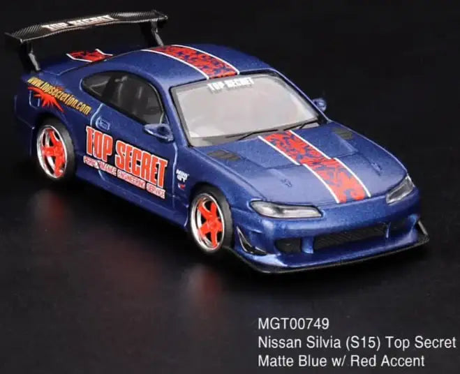 Mini GT MDX 2024 #749/ #750 Nissan Silvia Top Secret (S15 Mini GT MDX 2024 #749/ #750 Nissan Silvia Top Secret (S15