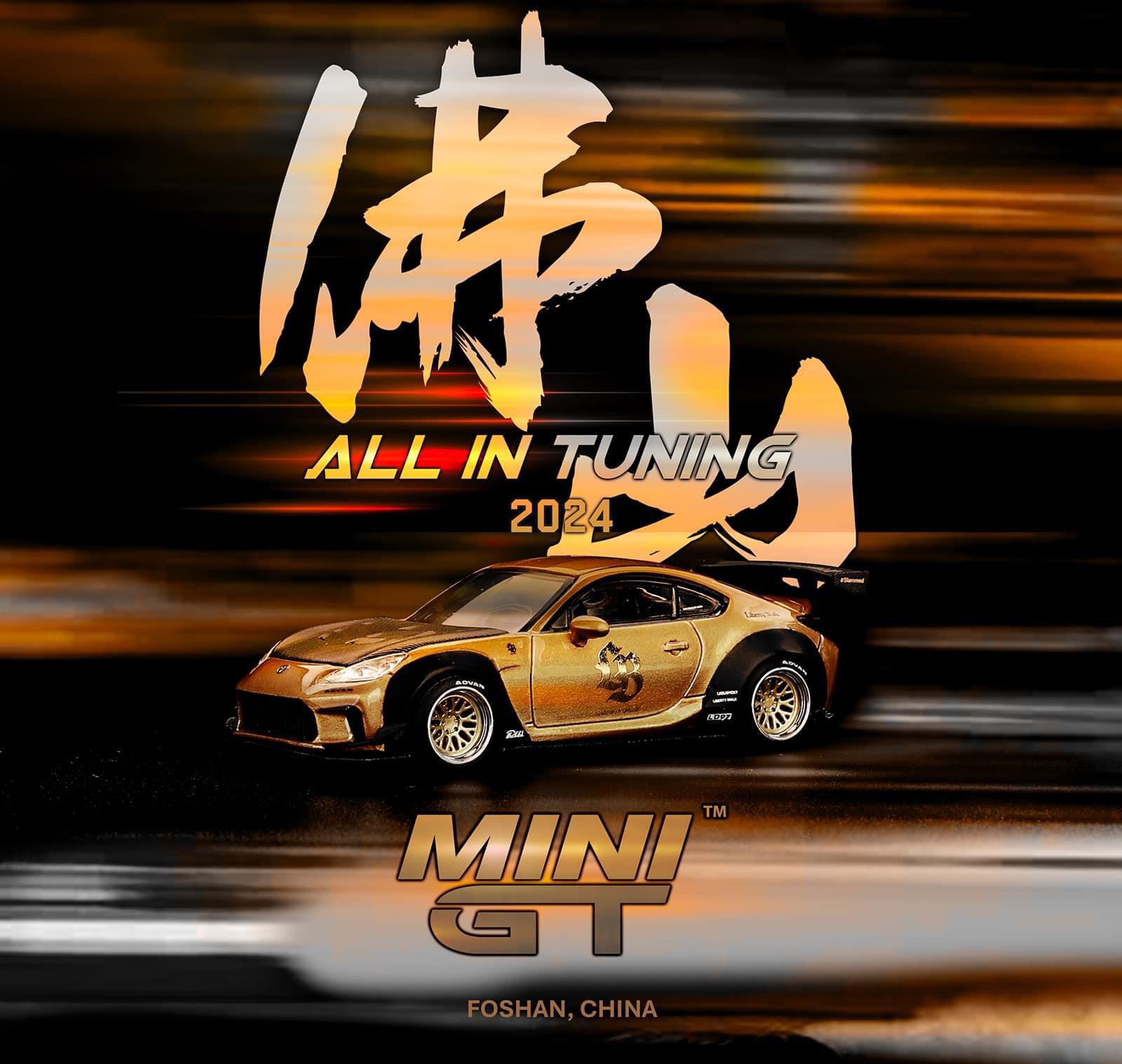 Mini GT 1:64 scale All In Tuning Show 2024 Exclusive #790 Toyota GR86 LB Nation Mini GT 1:64 scale All In Tuning Show 2024 Exclusive #790 Toyota GR86 LB Nation