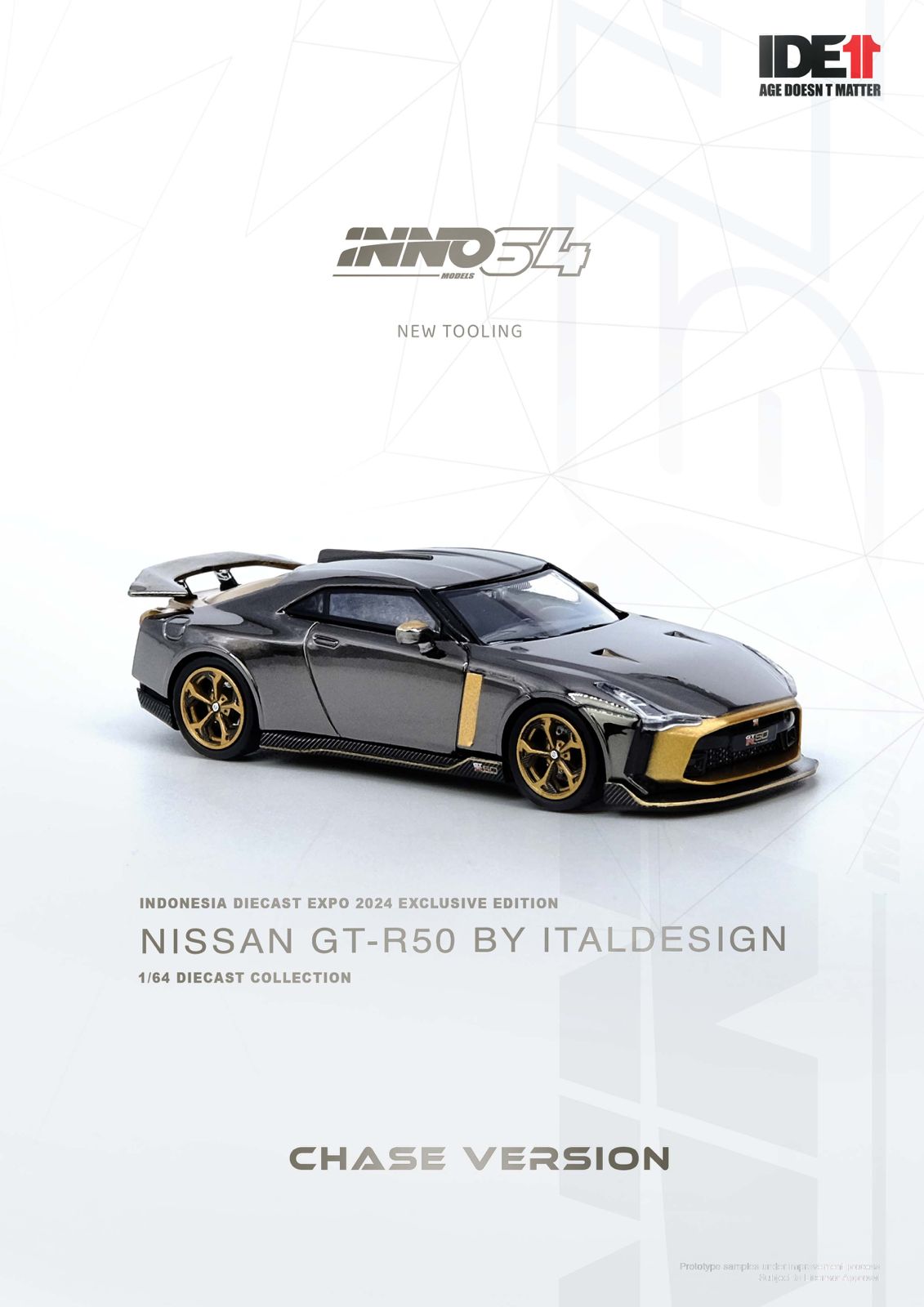 Inno64 1/64 IDE 2024 Nissan GT-R50 by Italdesign – Mobile Garage HK