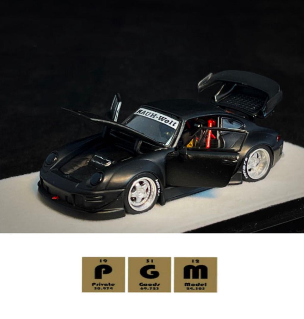 PGM 1/64 RWB 993 Sopranos Black HEC限定 PGM 1:64 Nissan Skyline GT-R (R34) in Bayside Blue Regular