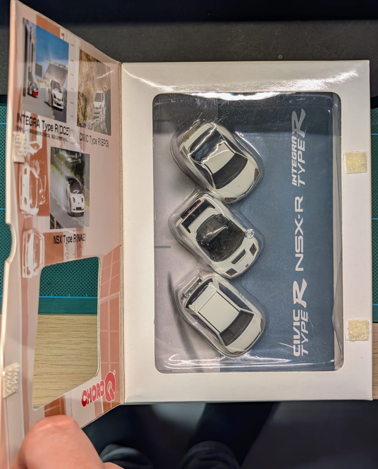 Choro Q  Spirit of "R" Honda Type R set