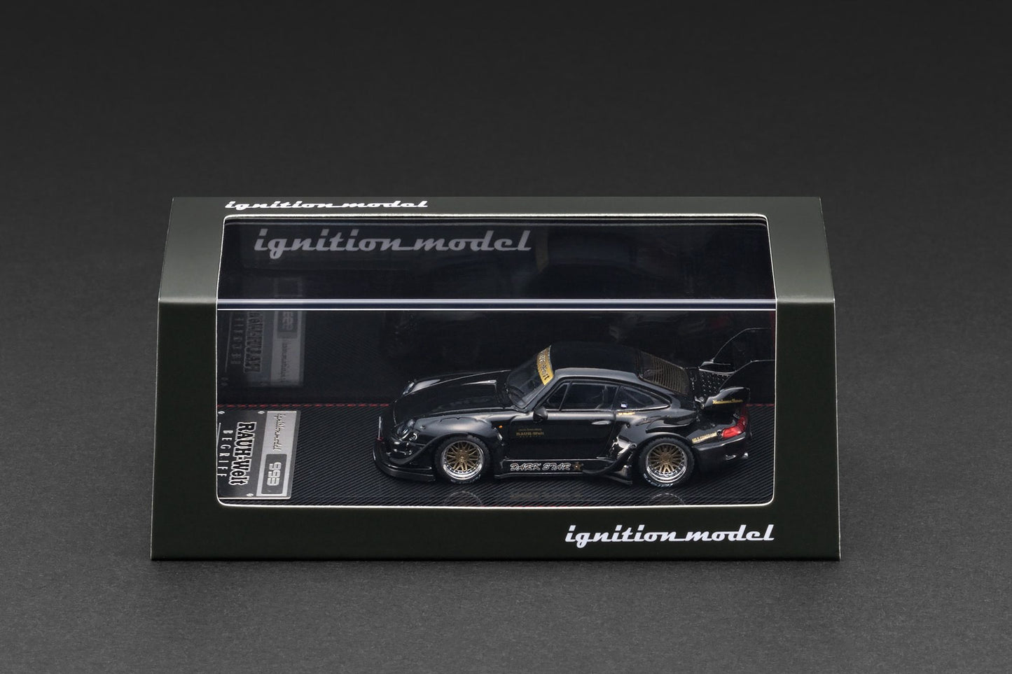 Ignition Model 1:64 Scale IG3870 Porsche RWB 993 Black