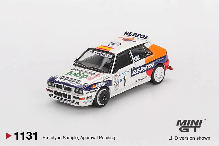 Mini GT Lancia Delta HF Integrale Evoluzione #1 1993 Rallye Monte-Carlo Blister Pack