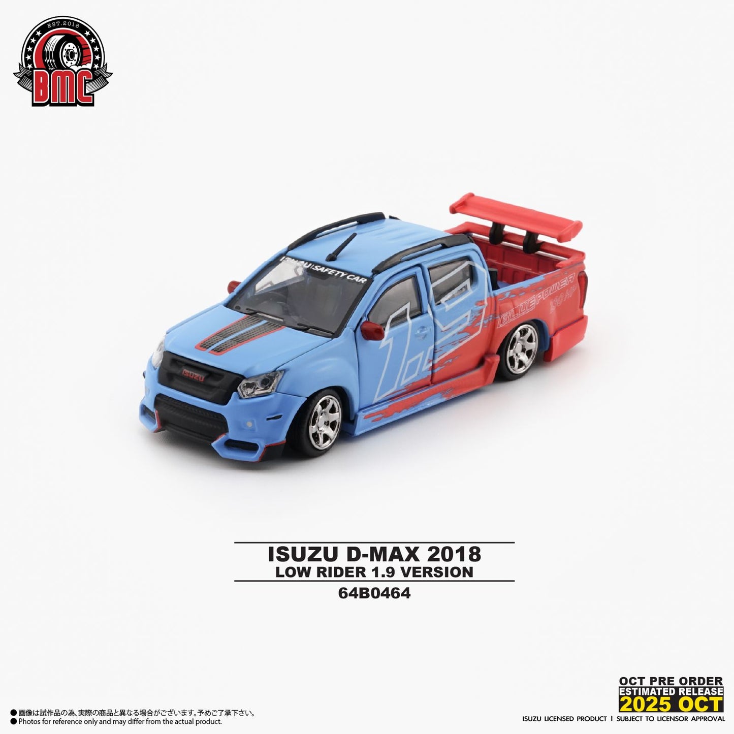 BM Creations Isuzu D-MAX 2018 Low Rider 1.9 Version