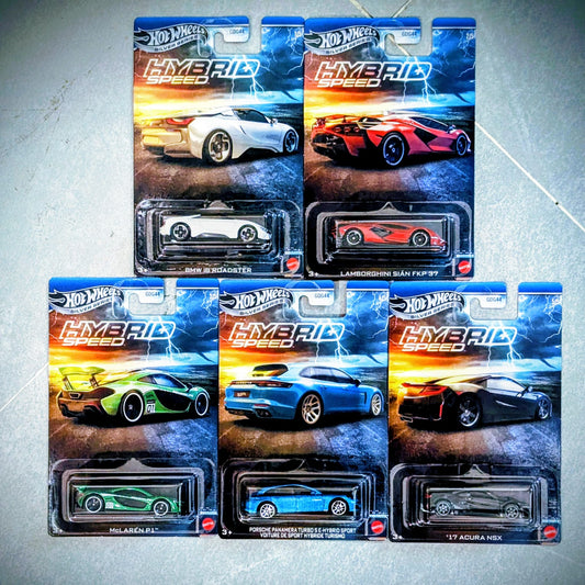 Hot Wheels Hybrid Speed Set of 5 GDG44-952P