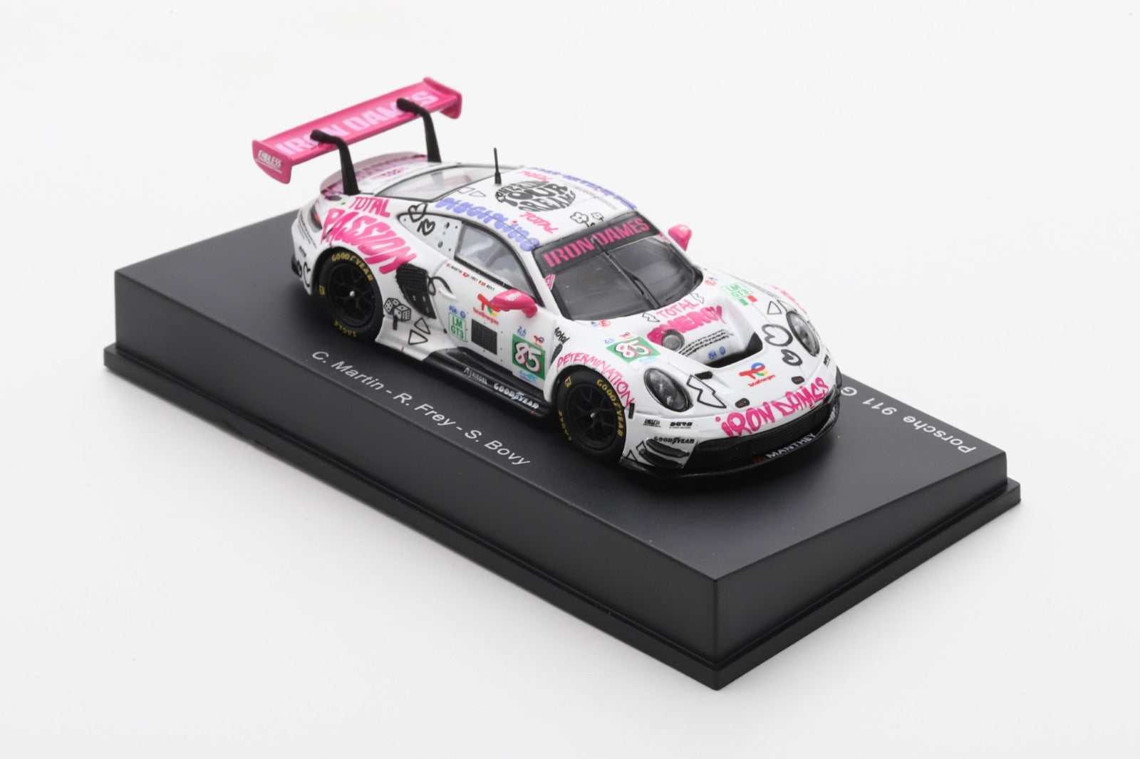 SPARK 1:64 Porsche 911 GT3 R LMGT3 No.85 IRON DAMES Le Mans 24H