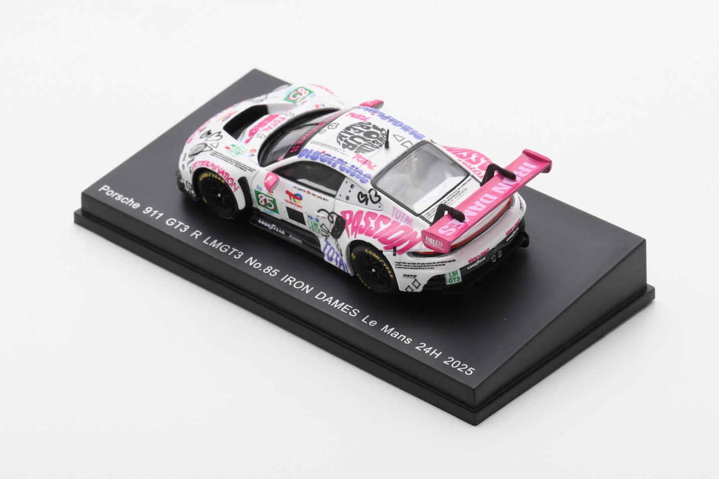 SPARK 1:64 Scale Porsche 911 GT3 R LMGT3 No.85 IRON DAMES Le Mans 24H 2025