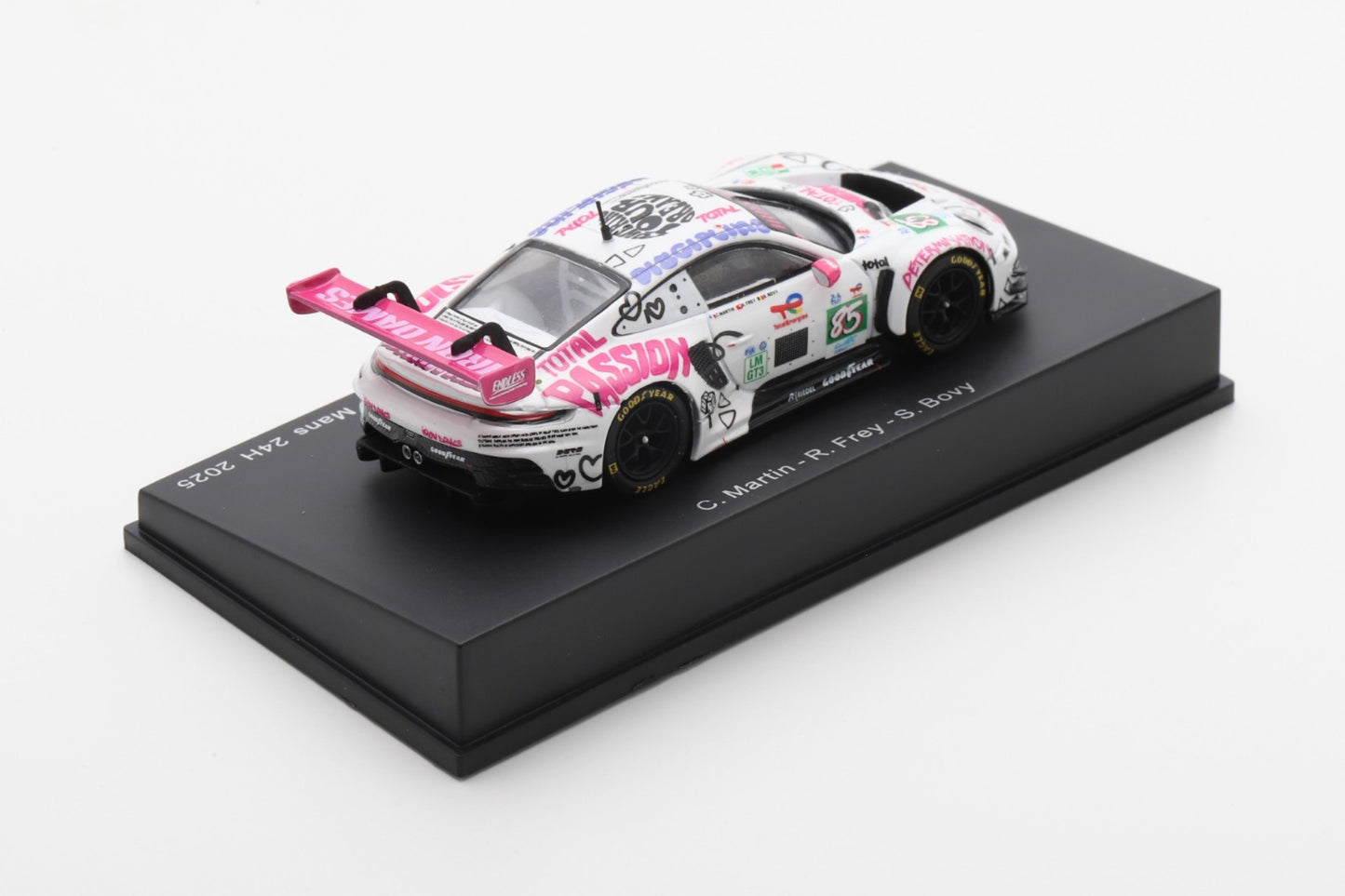 SPARK 1:64 Scale Porsche 911 GT3 R LMGT3 No.85 IRON DAMES Le Mans 24H 2025