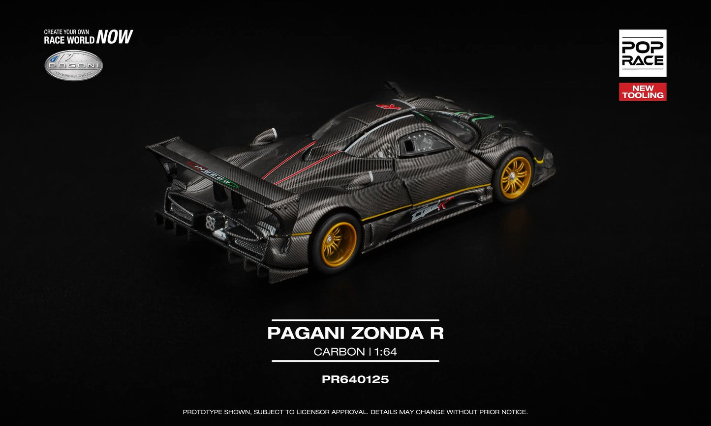Pop Race 1:64 Scale Pagani Zonda R Carbon