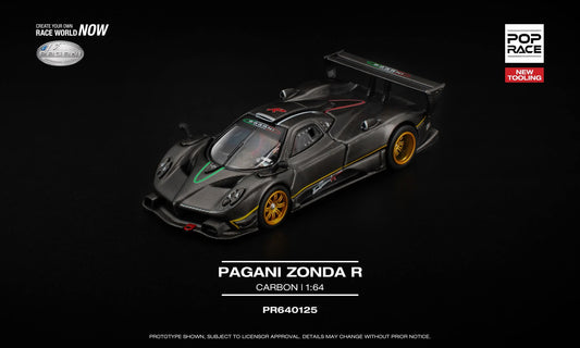 Pop Race 1:64 Scale Pagani Zonda R Carbon