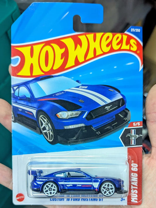 Hot Wheels 2025 Custom '18 Ford Mustang GT