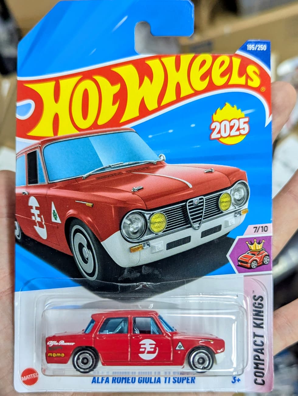 Hot Wheels 2025 ALFA Romeo Giulia TI Super