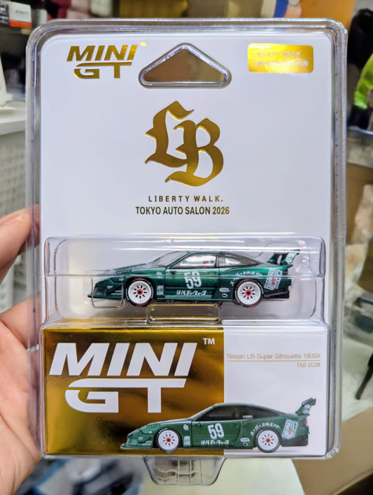 Mini GT #1163 Nissan LB-Super Silhouette 180SX TAS 2026 Event ver.
