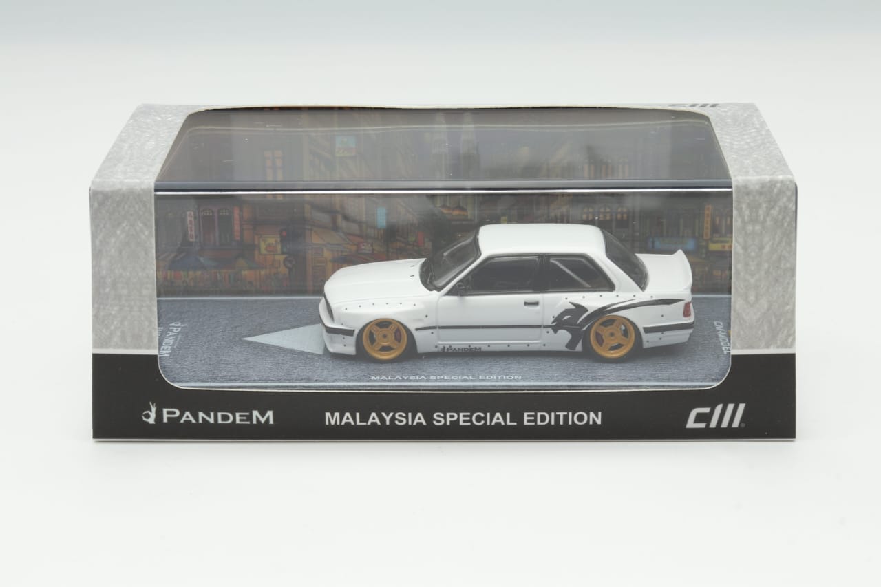 CM-Model BMW E30 M3 Pandem Malaysia Special Edition (TMCS 2026 Event Exclusive)-CM-Model-1:64-Mobile Garage HK