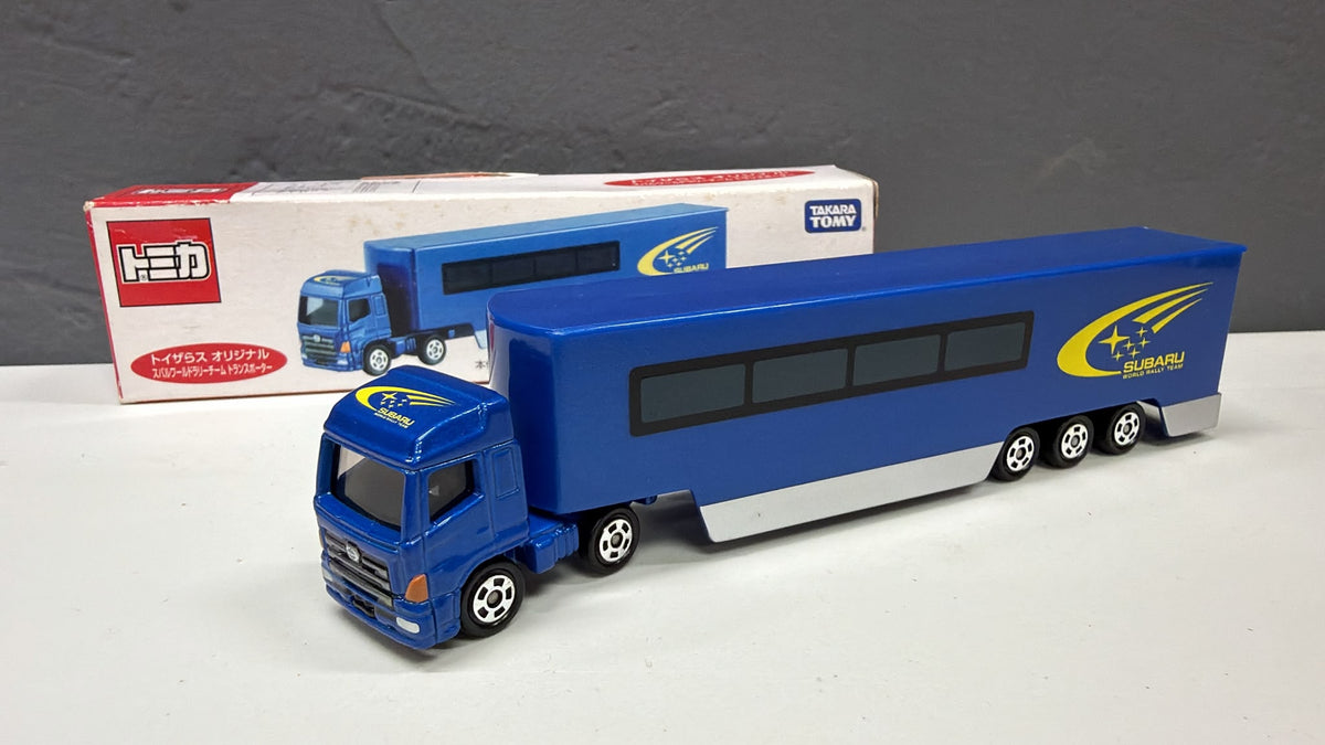 Tomica Toys "R" Us  - SUBARU World Rally Team Transporter
