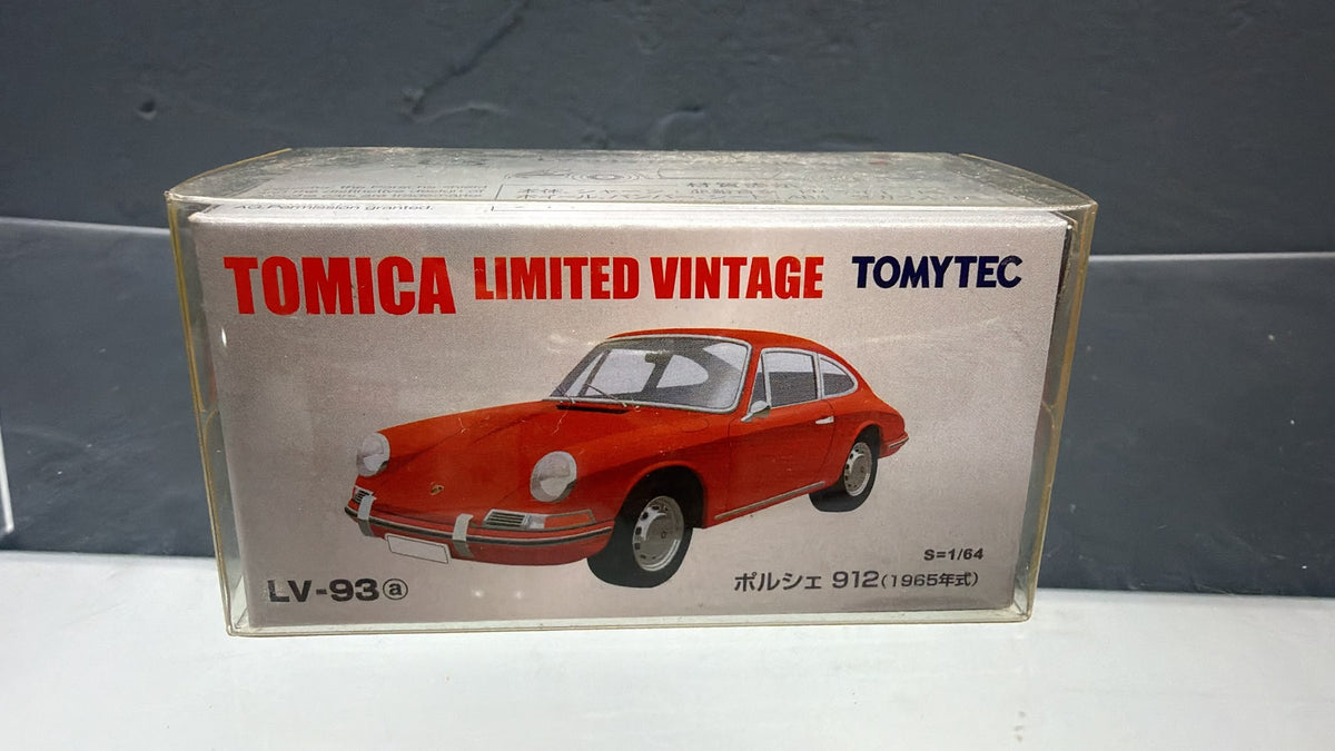 Tomica Limited Vintage LV-93a Porsche 912 (1965) Red
