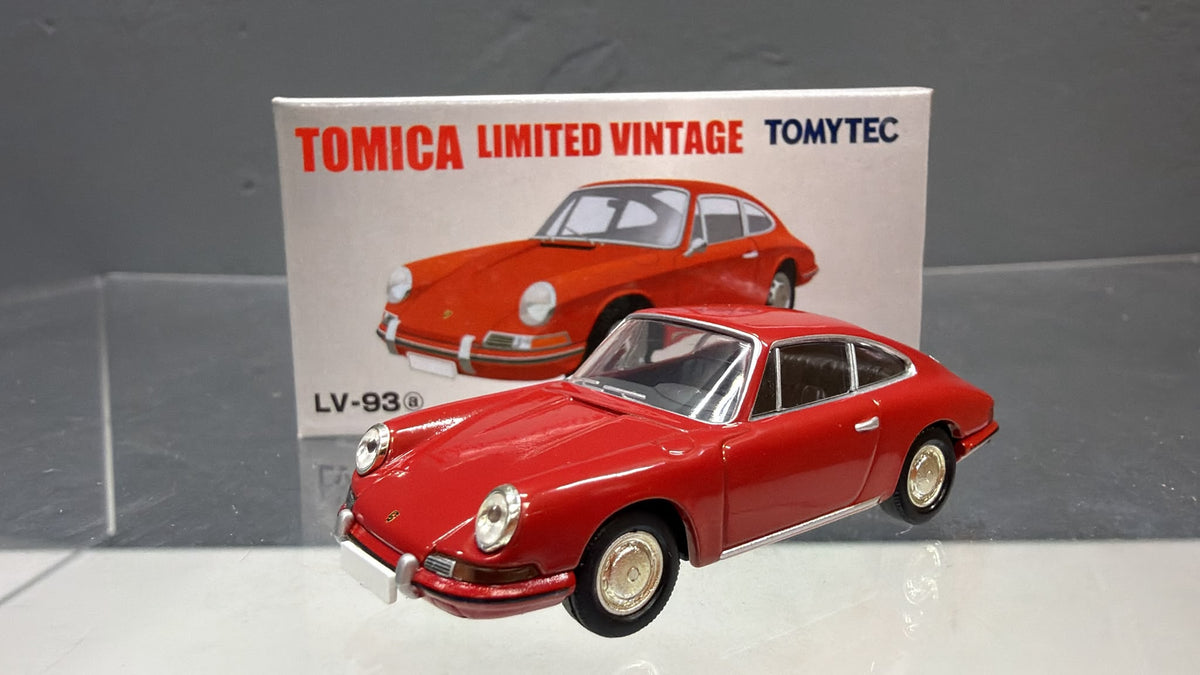 Tomica Limited Vintage LV-93a Porsche 912 (1965) Red