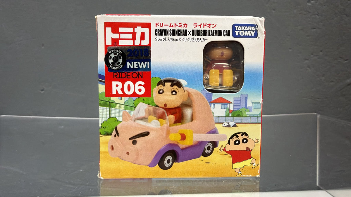 Dream TOMICA RIDE ON R06 CRAYON SHINCHAN × BURIBURIZAEMON CAR