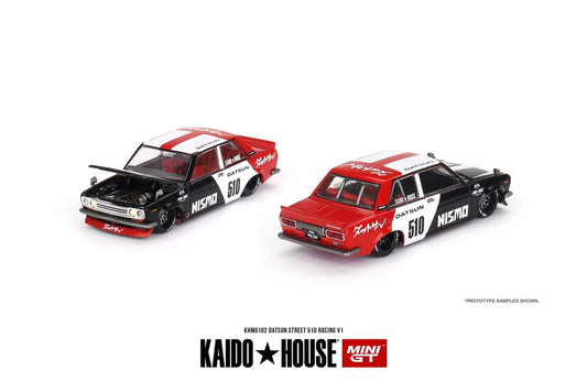 Mini GT x Kaido House #102 Datsun Street 510 Racing