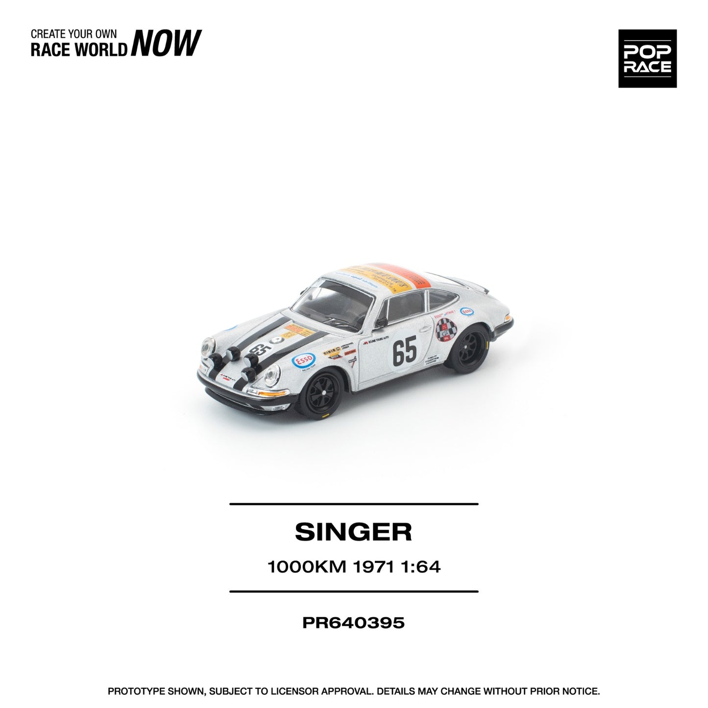 Pop Race 1:64 Scale Singer 1000KM 1971