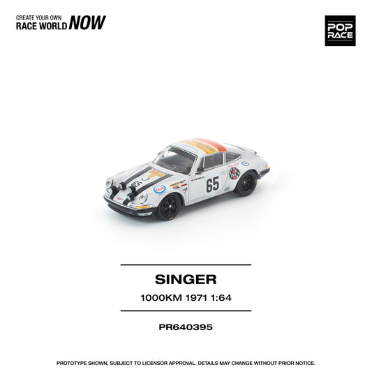 Pop Race 1:64 Scale Singer 1000KM 1971