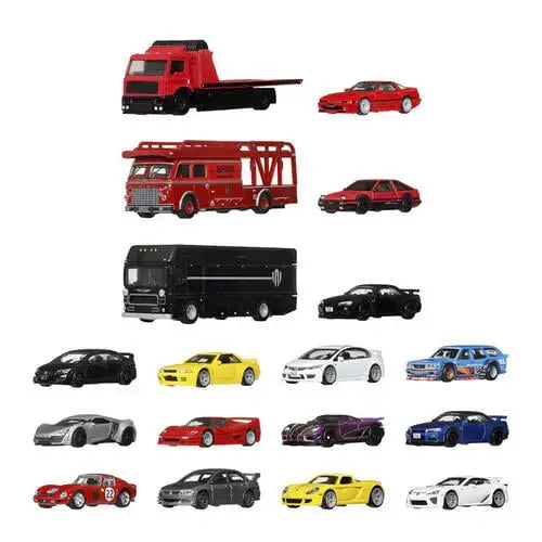 ホットウィール ファクトリーセット2025 B (チェイスを除く) 2025 Hot Wheels Premium Car Culture & Team Transport Factory Set