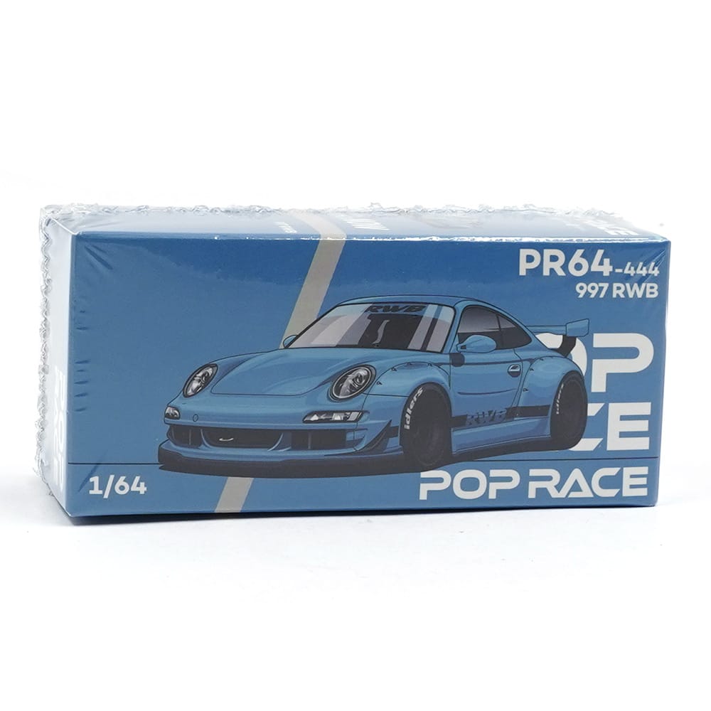 Pop Race 1:64 Scale PR64-444 997 RWB Brazil Exclusive