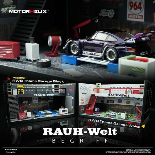 MOTORHELIX 1:64 RWB 993 Army Girl